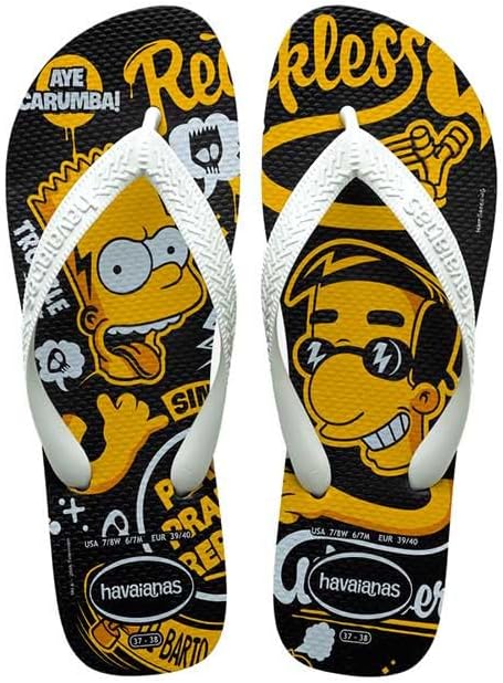 Thumbnail 4 de Havaianas Simpsons infradito unisex per adulti bianco/blu