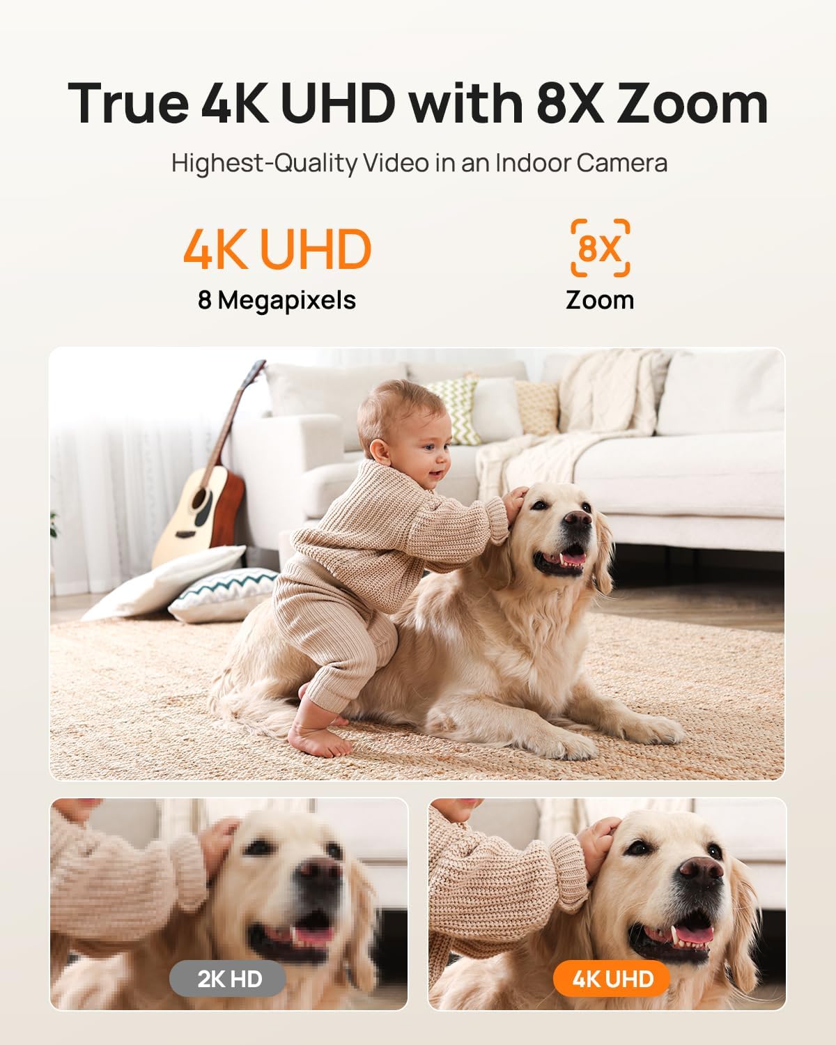 Thumbnail 1 de Anona 4K Indoor Camera 360° Pan-Tilt