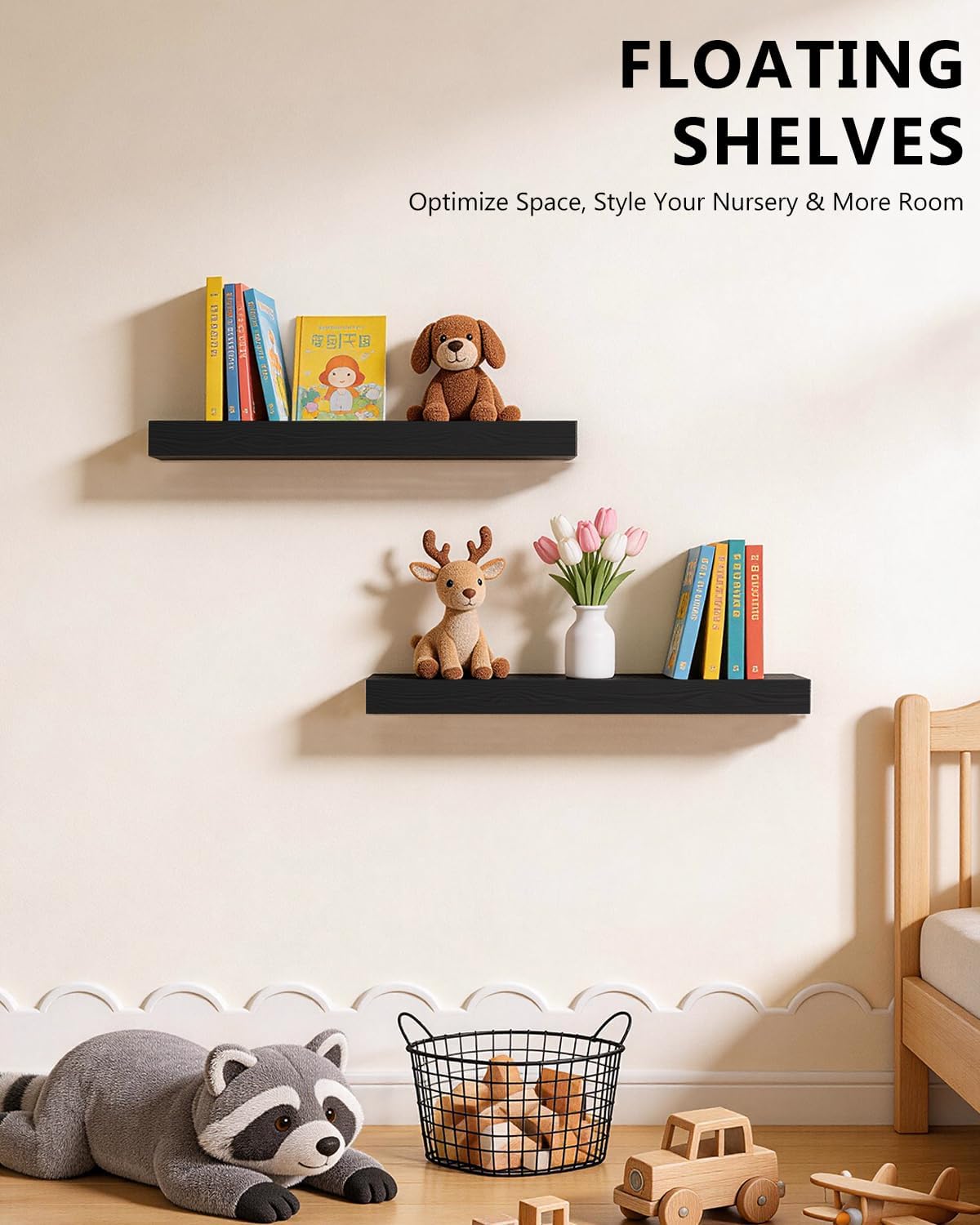 Thumbnail 5 de WALI Floating Shelves, 2-Tier