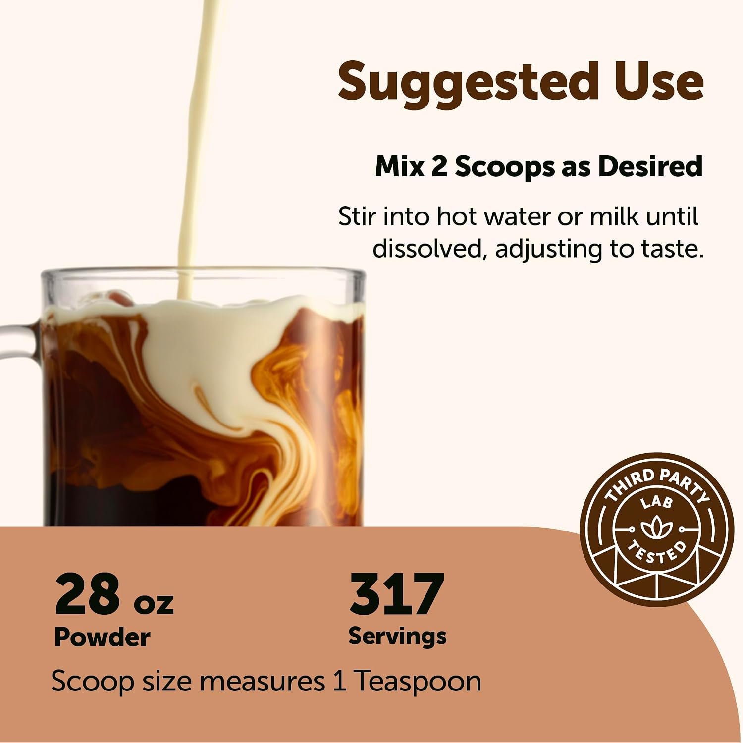 Detalle 2 de Micro Ingredients Instant Mushroom Coffee Powder, 28 Ounce