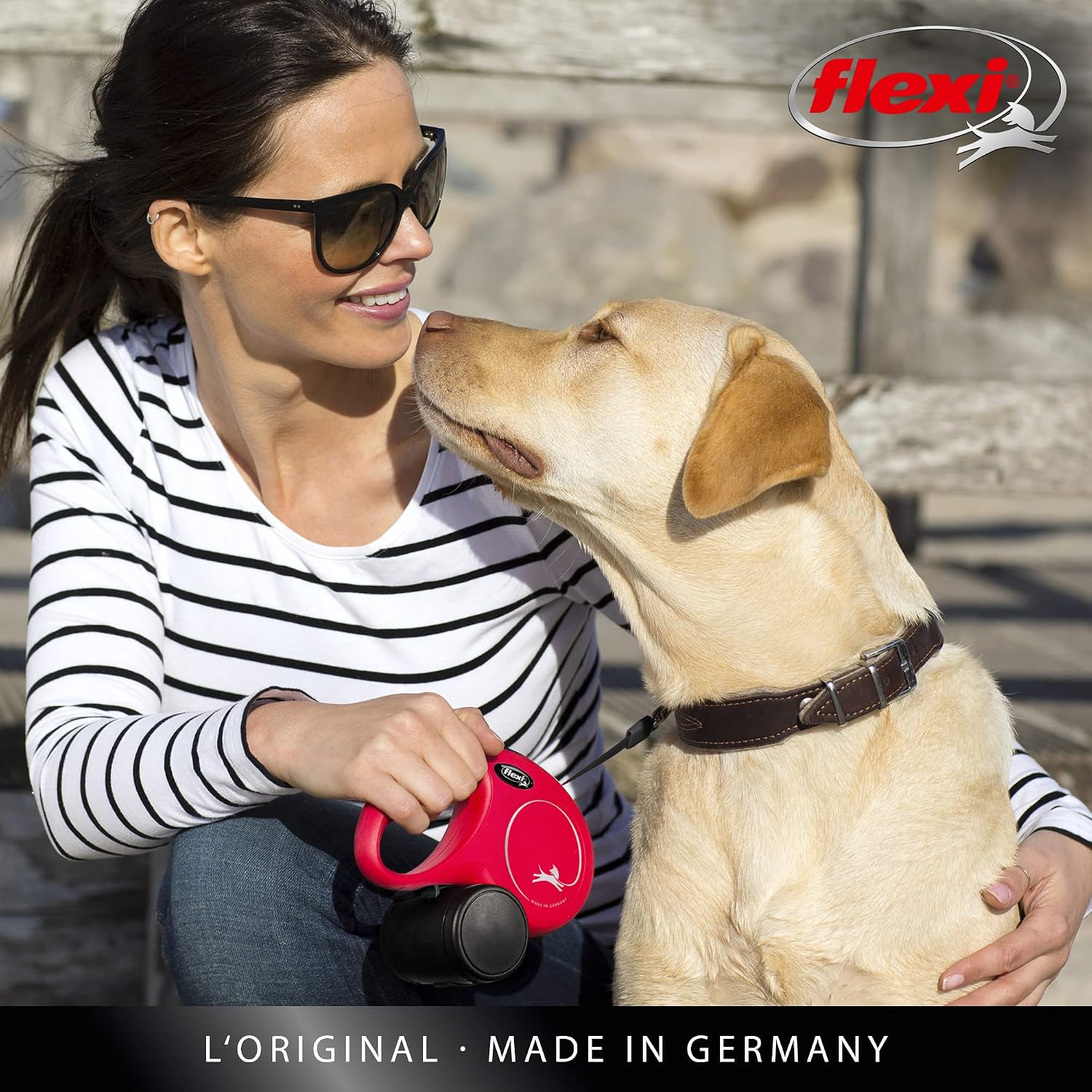 Thumbnail 6 de flexi Classic S — Laisse rétractable à corde de 8 m pour chiens jusqu'à 12 kg (Noir)