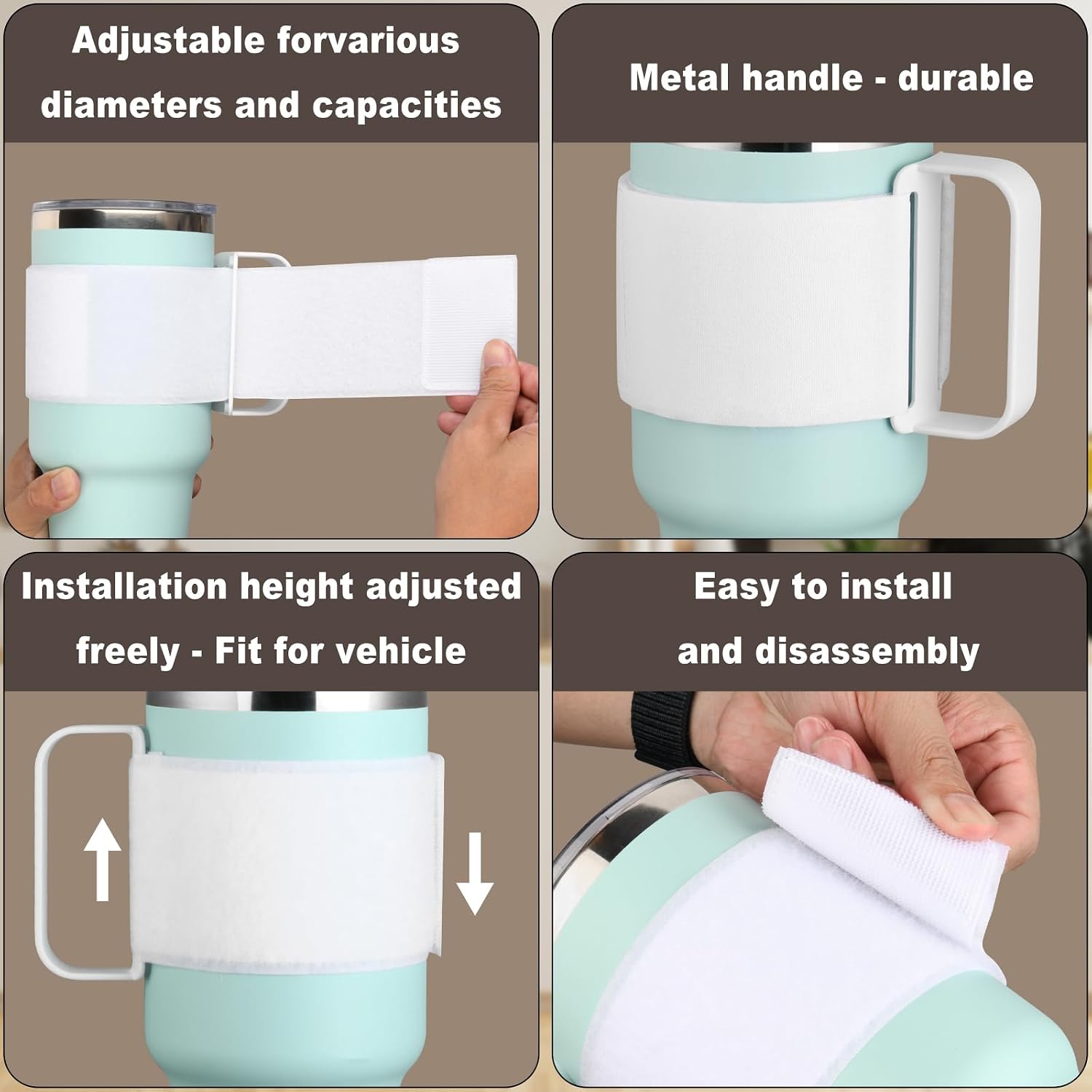Detalle de Tumbler Handle for 20–64 oz Cups