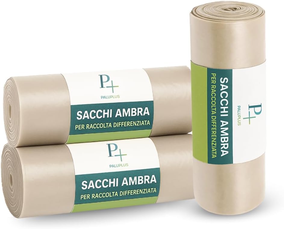 Thumbnail 6 de VIRSUS 30 Sacchi Trasparenti per Spazzatura 120 L — Ambra, 90x120, LDPE Made in Italy