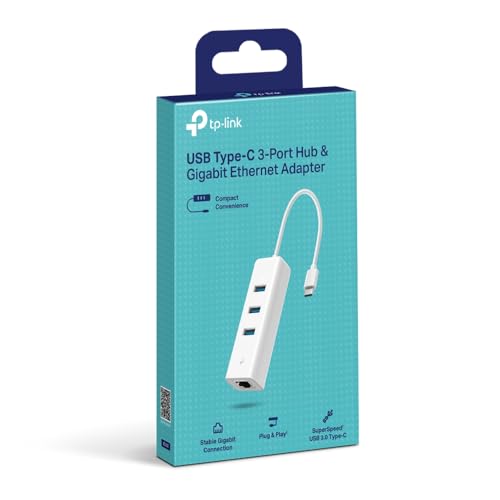 Thumbnail 4 de TP-Link UE330C Hub USB-C 3 puertos USB-A y Ethernet