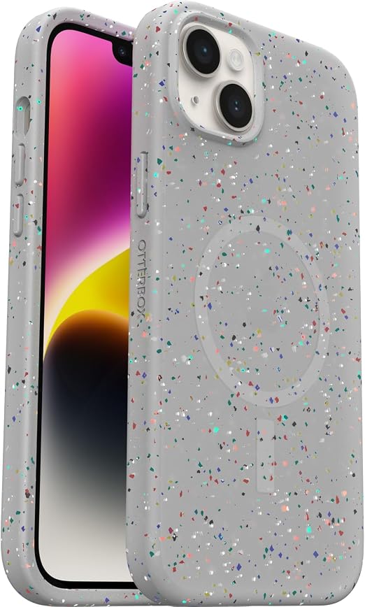 Detalle de Otterbox Funda Sustainable para iPhone 14 Plus con MagSafe 🌱