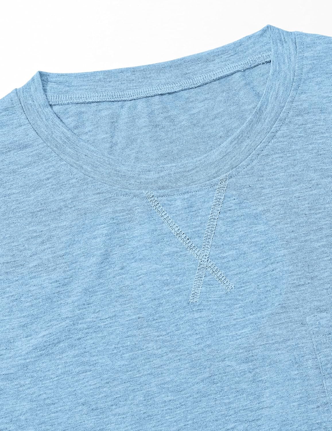 Thumbnail 4 de TARAINYA Herren T-Shirt aus Baumwolle Kurzarm Rundhals – Einfarbig, praktisch und bequem