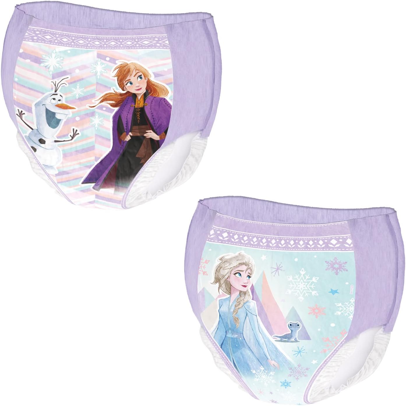 Thumbnail 2 de Huggies DryNites 4-7 ans Fille (17-30 kg) – Culottes de nuit absorbantes Disney Reine des Neiges, lot de 64 (4 paquets de 16)