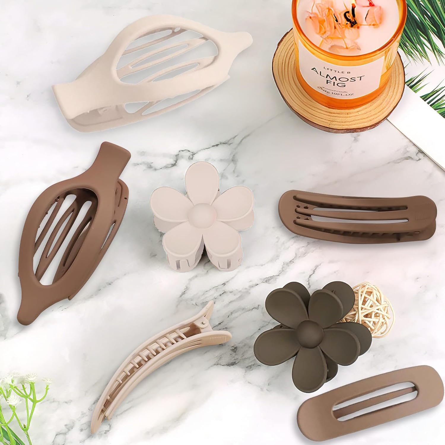 Detalle 2 de Flat hair clips, 9-piece set