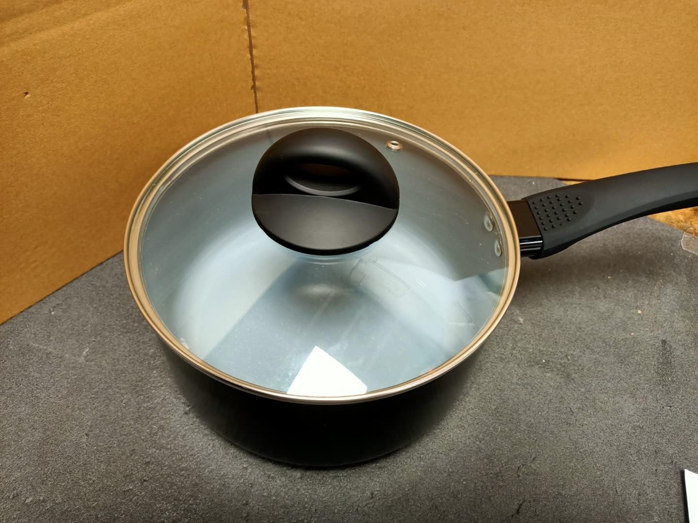 Detalle 2 de MasterClass keramische steelpan van 20 cm voor inductie, met antiaanbaklaag