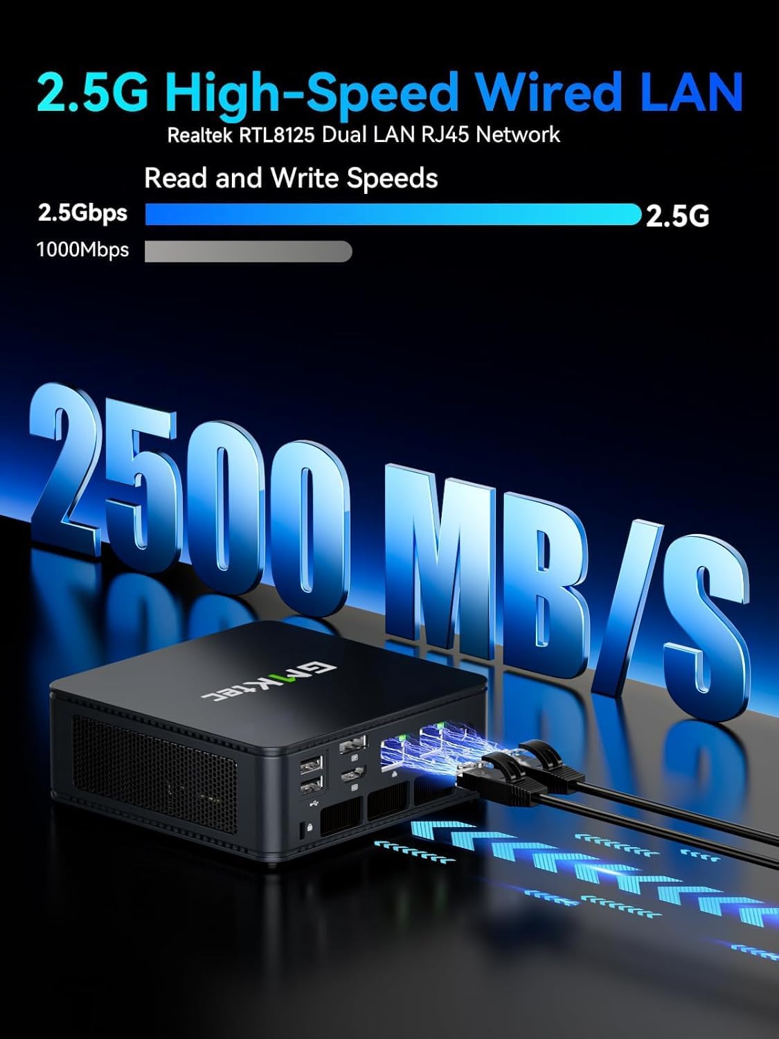 Detalle 1 de GMKtec Mini PC with Ryzen 7 7730U