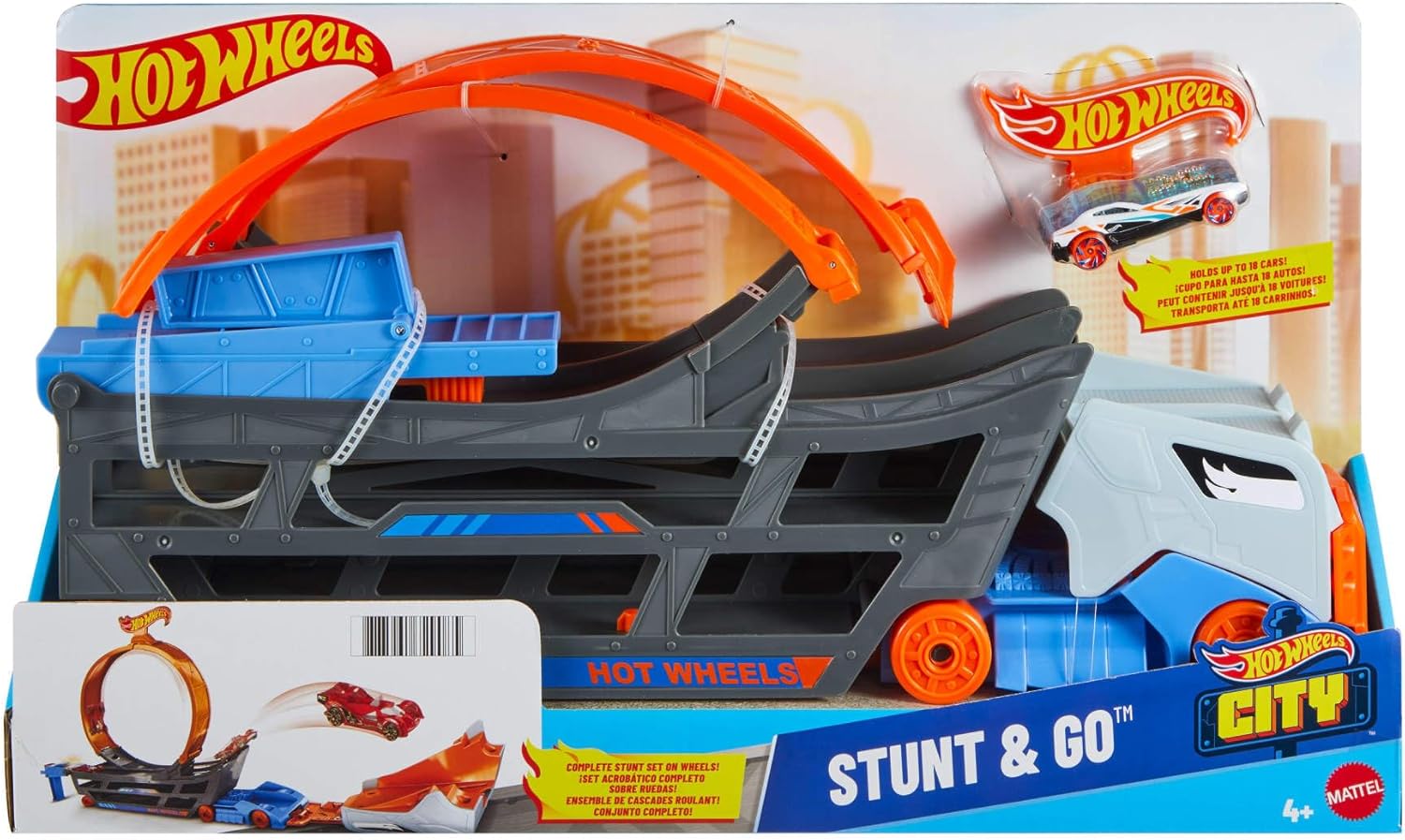 Thumbnail 5 de Hot Wheels Stunt N Go Transporter 18