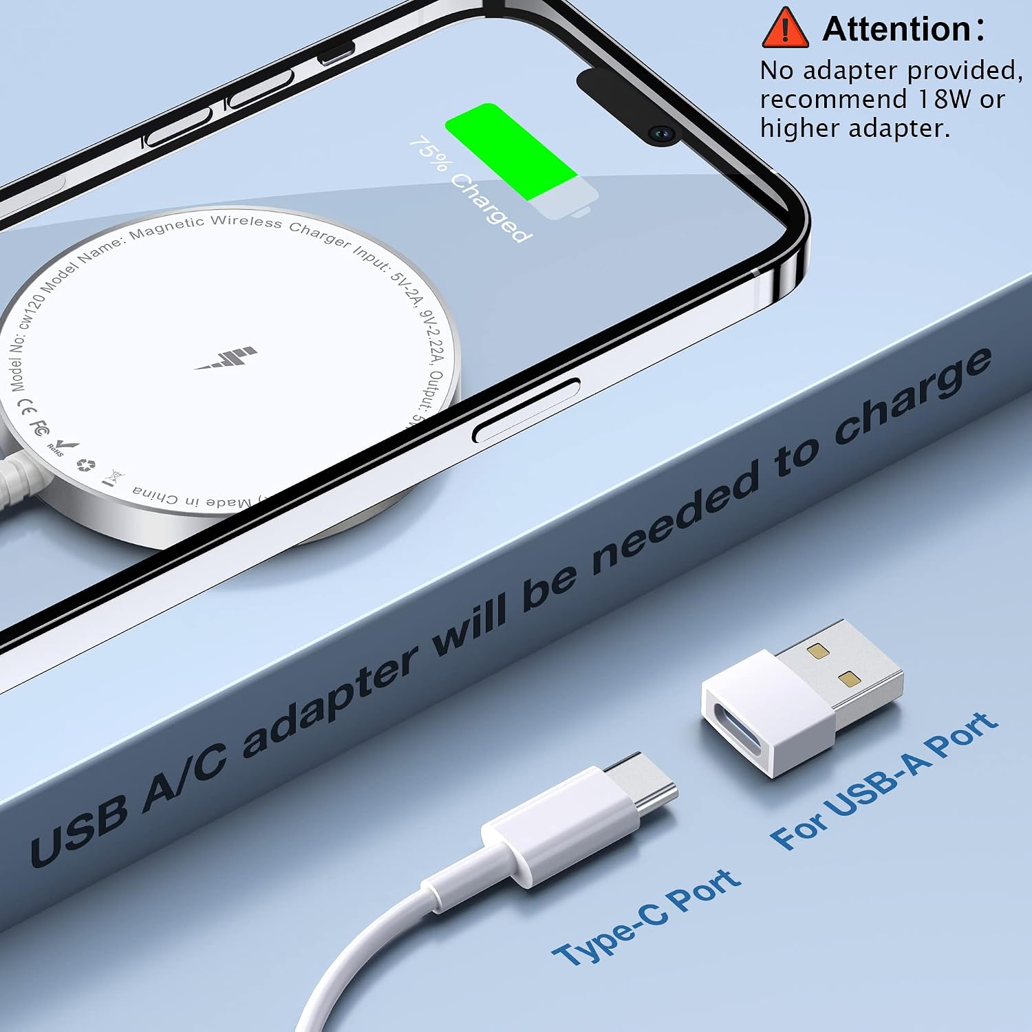 Thumbnail 5 de Bohuma MagSafe Charger 2 Pack for iPhone 12–17 Series and AirPods