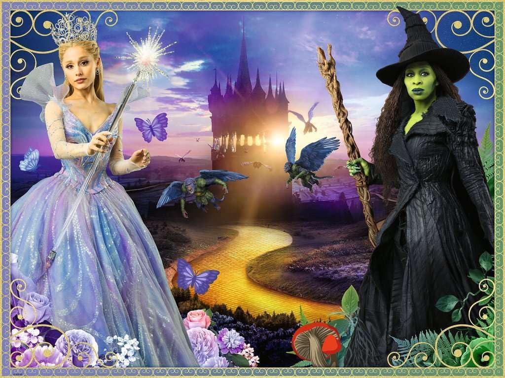 Detalle de Ravensburger Puzzle 12001581 Wicked Movie Part 2 – 1500 Teile