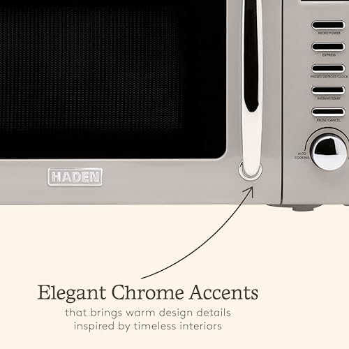 Thumbnail 4 de HADEN Microwave 20L 800W 5 Power Levels (Cotswold Putty) – A Practical Kitchen Companion