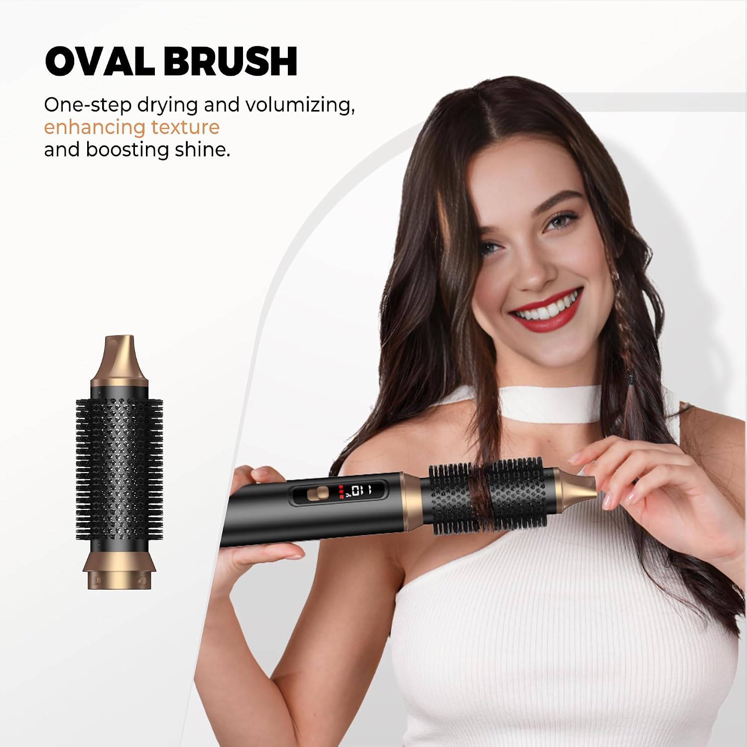 Thumbnail 2 de UKLISS 5 in 1 Hair Styler: A Practical 1000W Airstyler with LCD Display