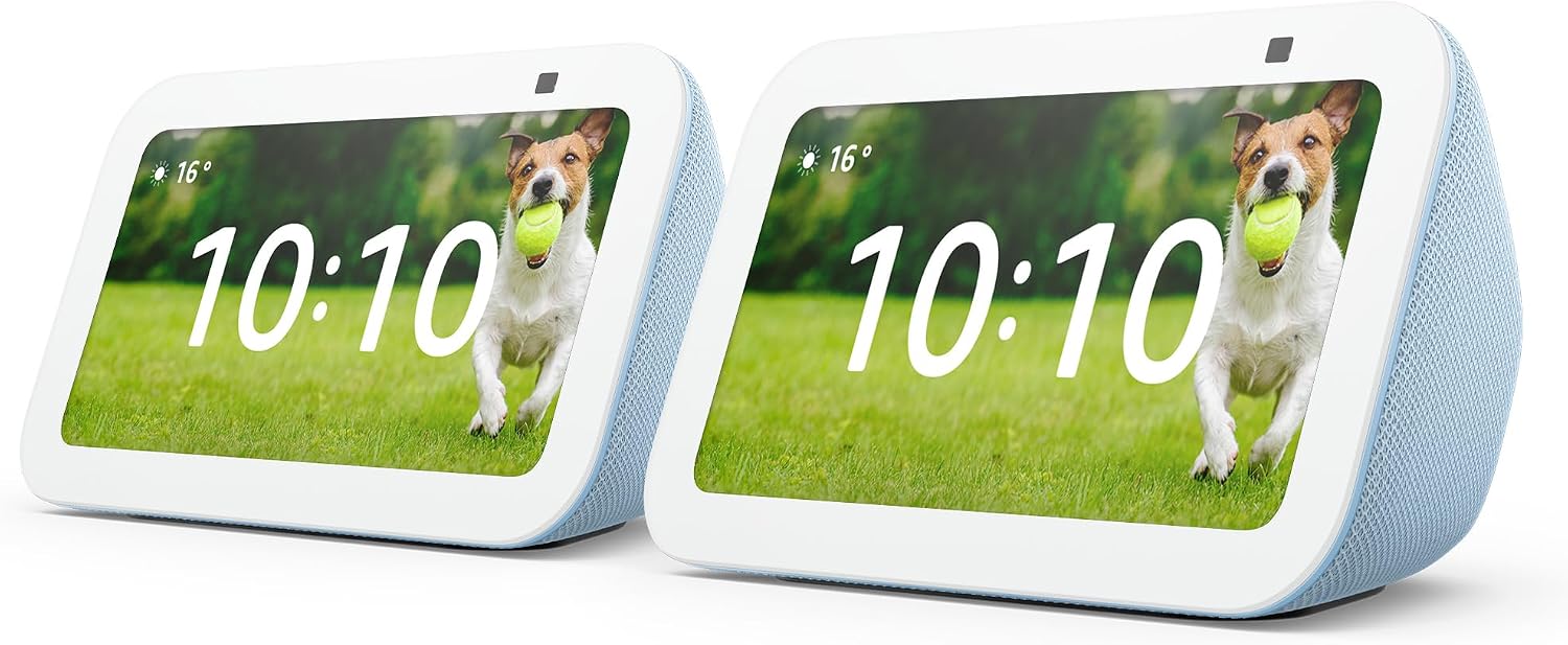 Thumbnail 1 de Echo Show 5 (Ultimo modello) di Amazon: schermo touch compatto per la casa intelligente
