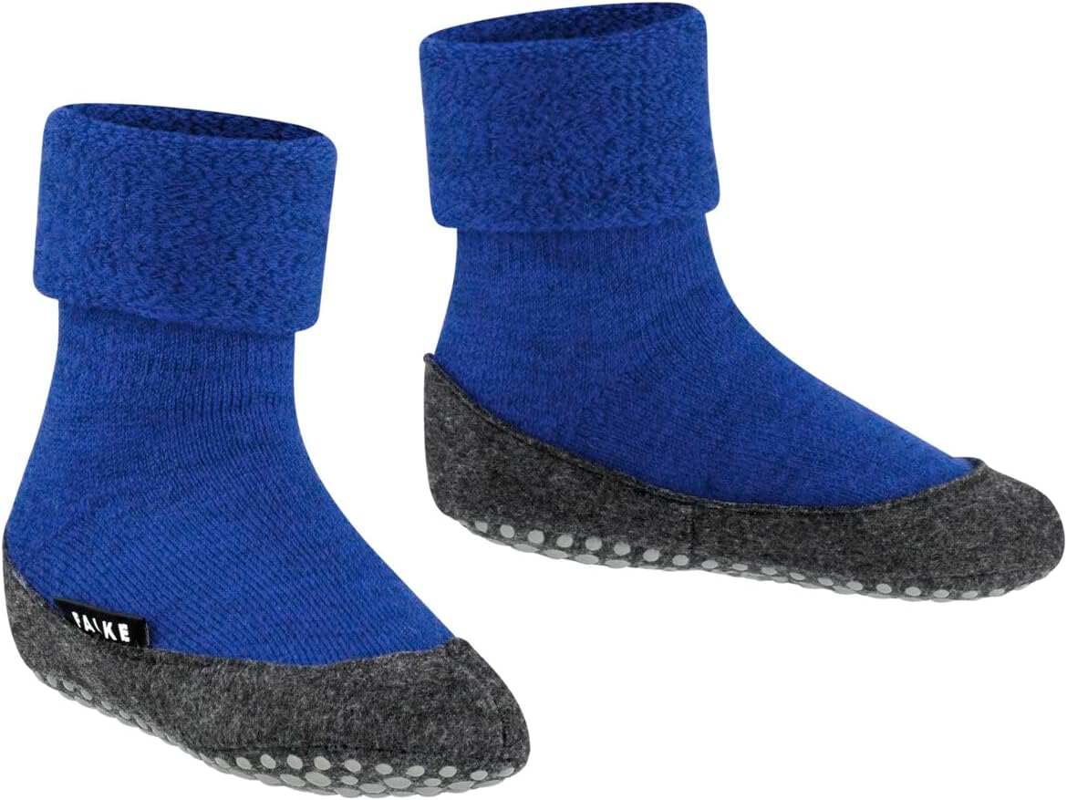 Detalle de FALKE Unisex Kids Cosyshoe Slipper Socks with Anti-Slip Nubs and Merino Wool