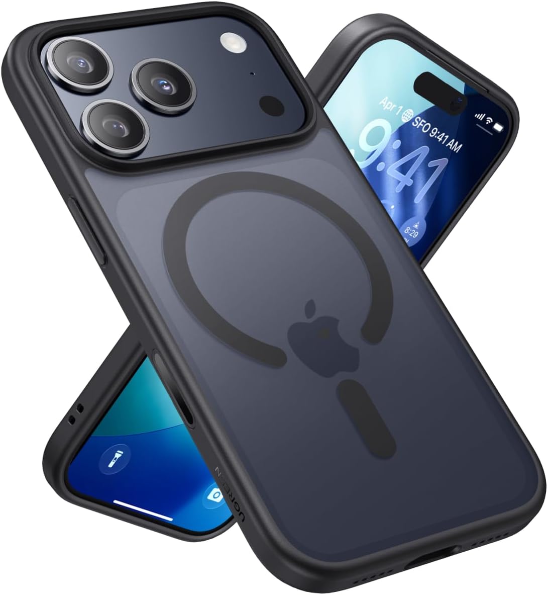 Detalle de UGREEN Coque Magnétique pour iPhone 17 Air — Protection Militaire, MagSafe et Anti-traces