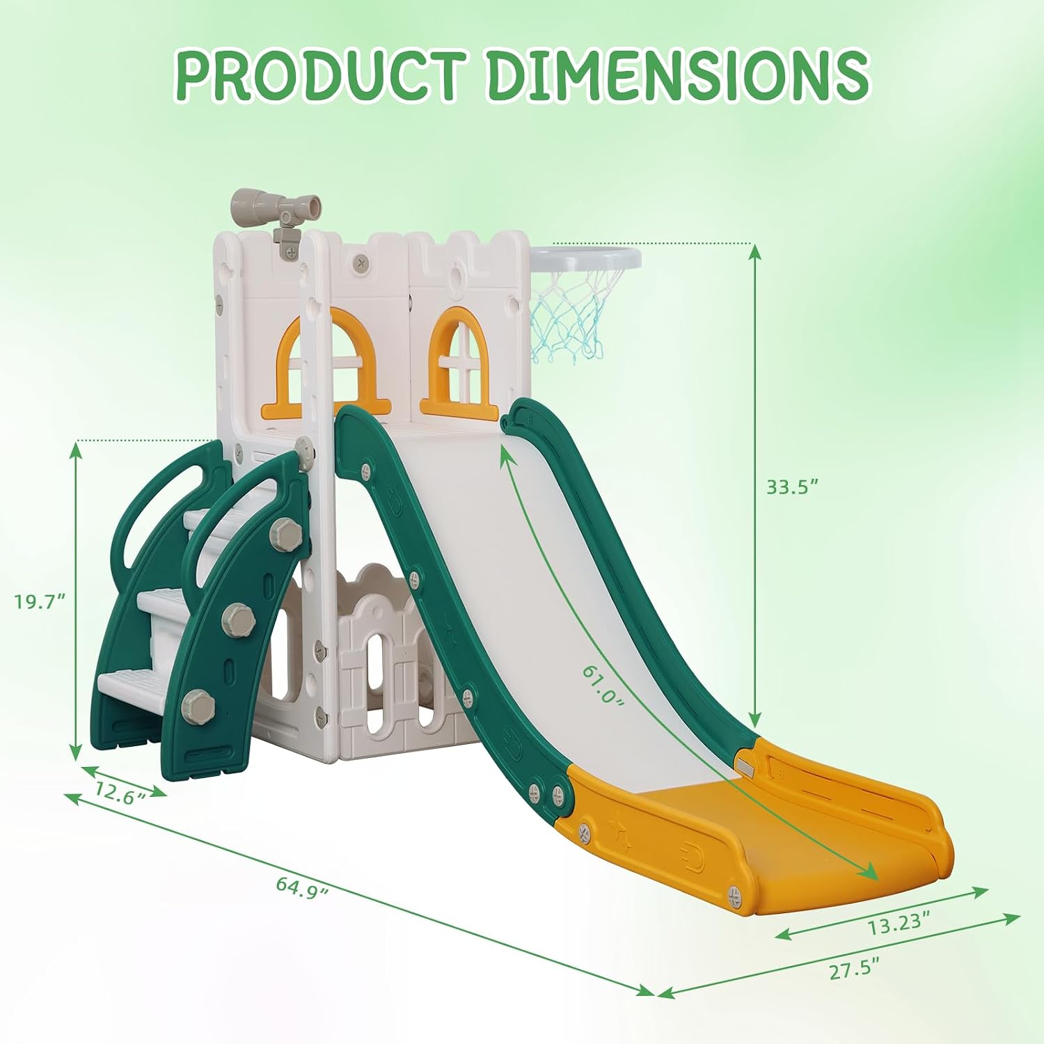 Thumbnail 2 de LulliSpace Toddler Slide 6-in-1