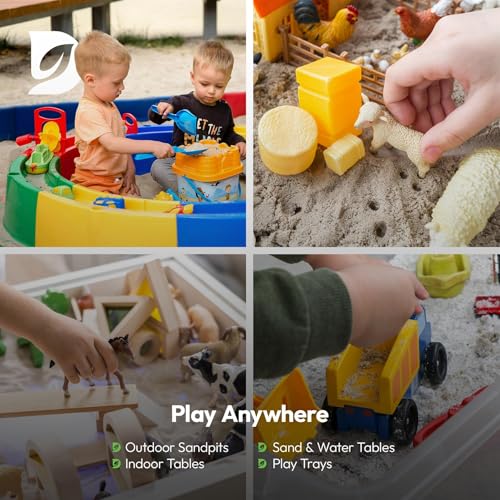 Detalle de Hardys Play Sand For Kids, 15kg – Soft Fine Sand for Sandpits, Trays and Tables (Made in UK)