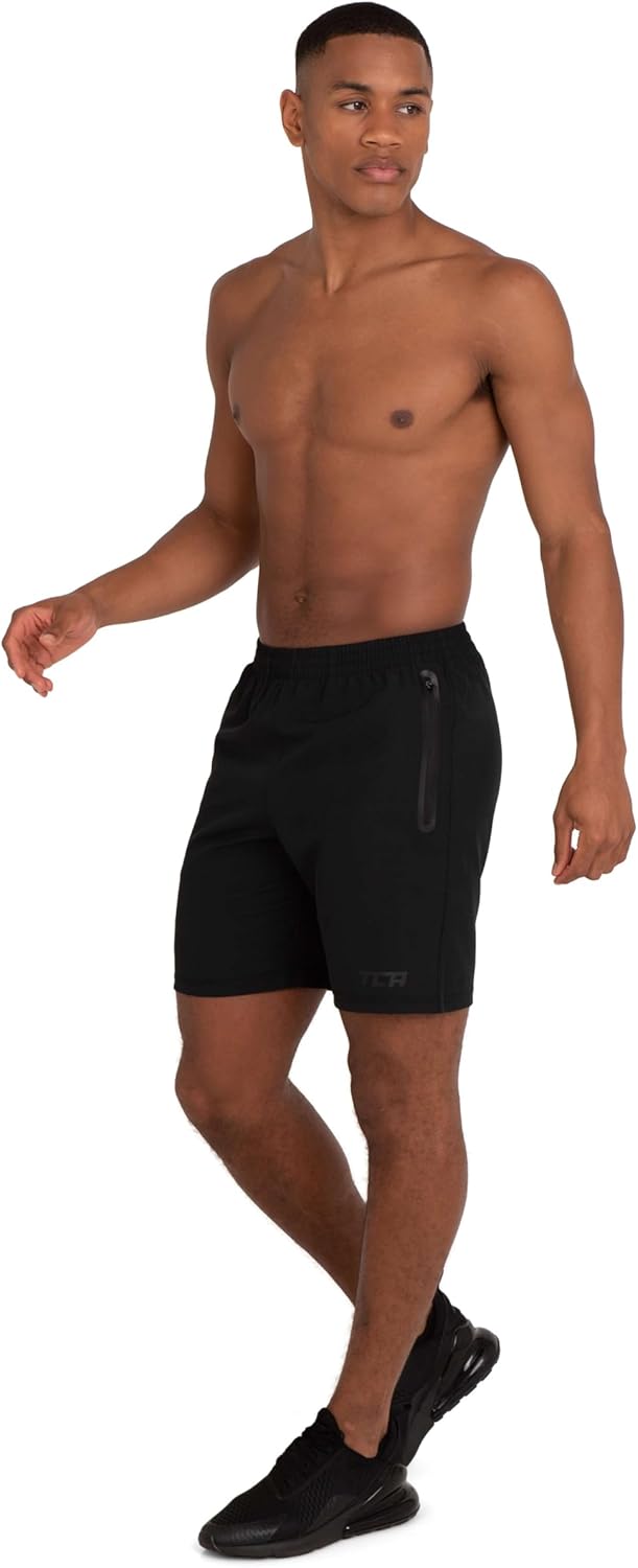 Thumbnail 3 de TCA Elite Tech Pantaloncini da Palestra Uomo con Tasche laterali – corto sportivo per corsa e allenamento