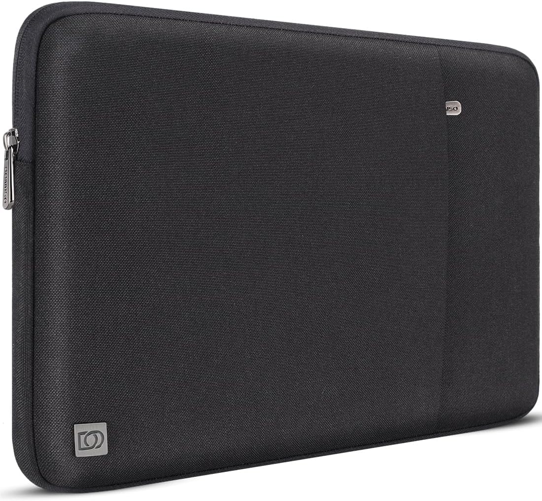 DOMISO 13.3 inch Laptop Sleeve Case – Water-Resistant, Slim Protective Carrying Bag
