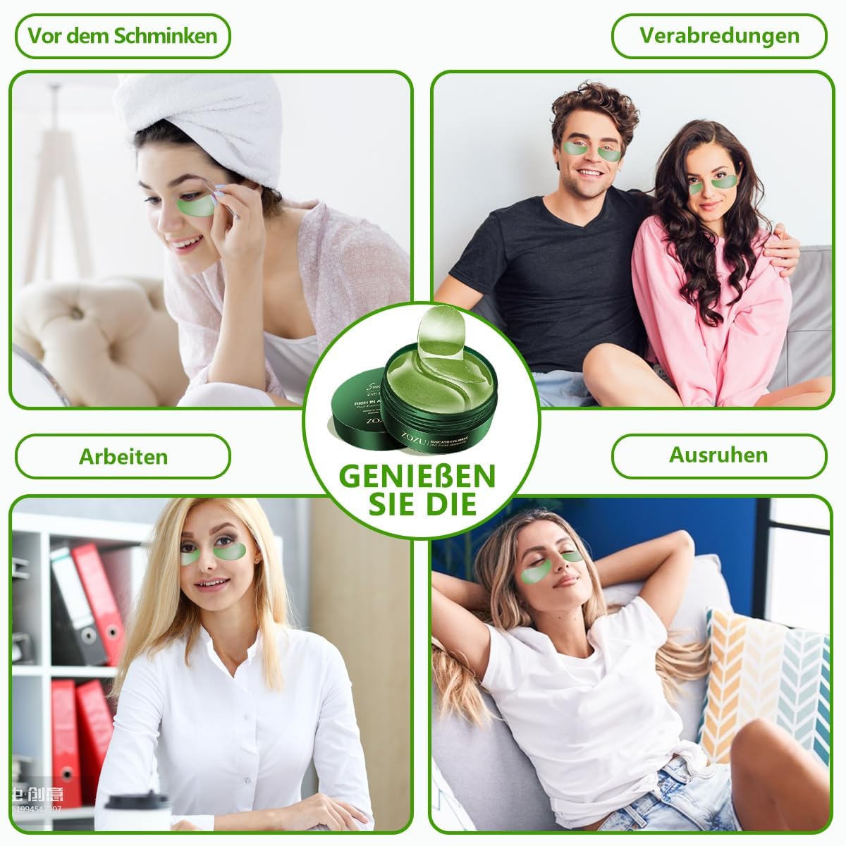 Thumbnail 5 de Augenpads 60 PCS Hyaluronsäure Augenmaske
