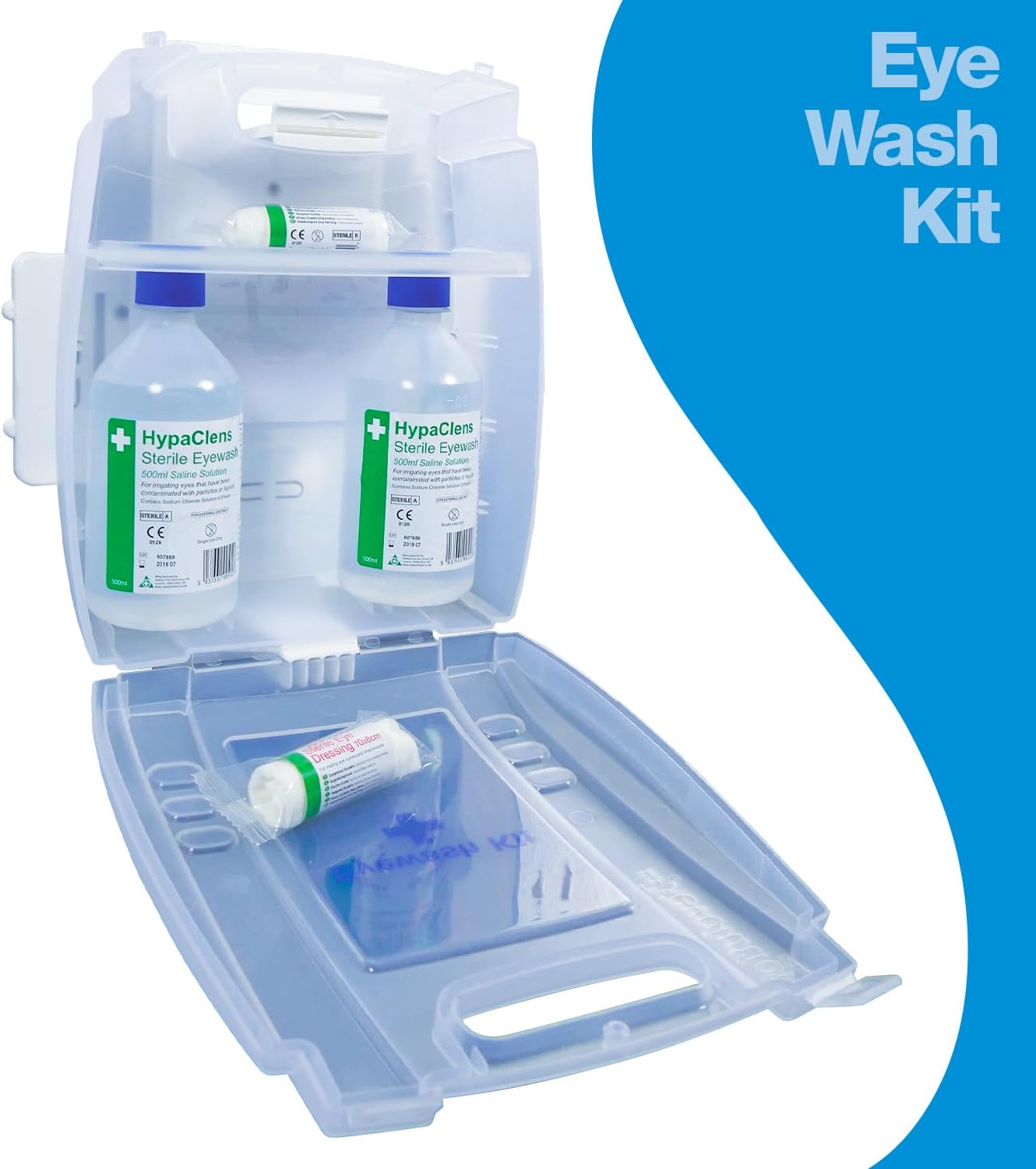 Detalle 2 de Safety First Aid Group Evolution First Aid, Eye Wash & Burns Point (Large) – 43cm x 91cm