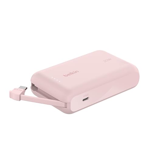Detalle de Belkin BoostCharge 10000mAh 20W Power Bank with Integrated USB-C Cable