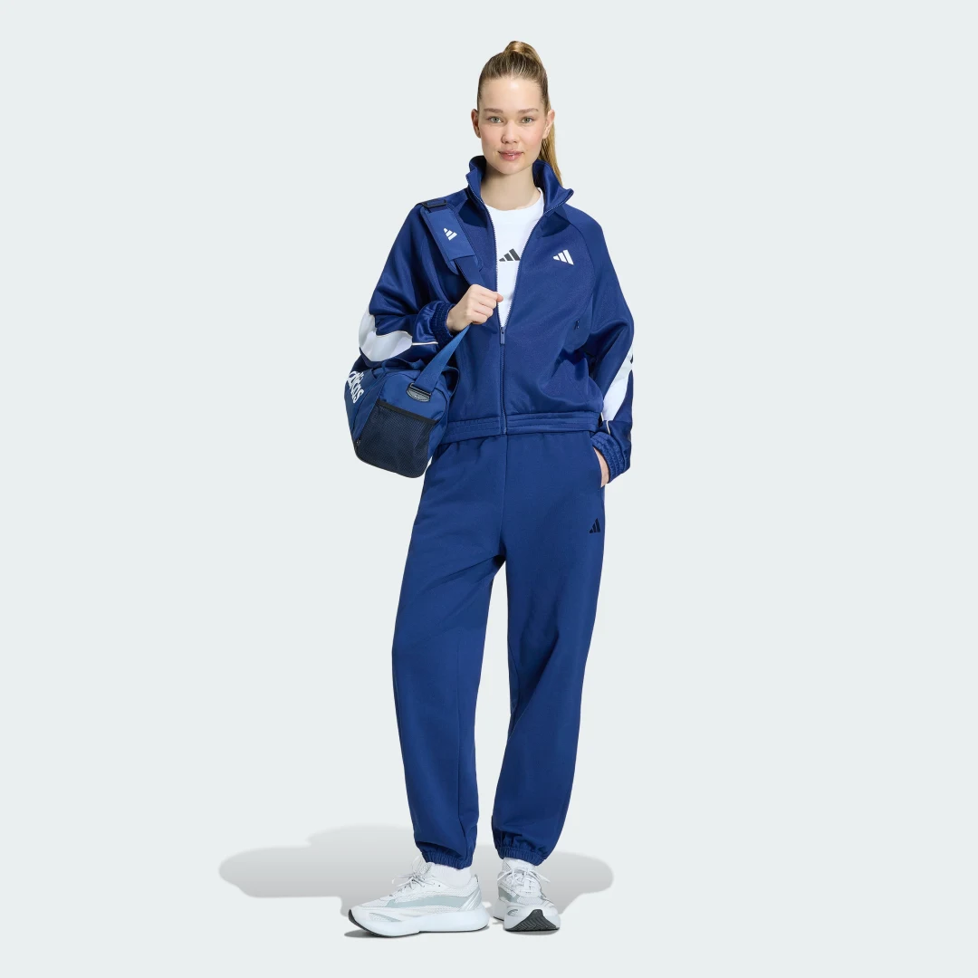 Detalle 2 de Sudadera Stadium Adidas – azul, para uso diario con estilo y comodidad
