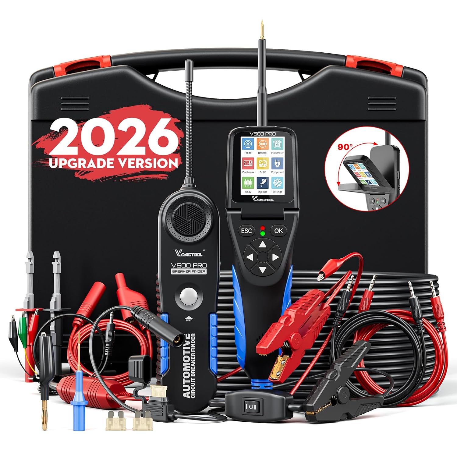 Detalle de VDIAGTOOL V500 Pro VDT-V500-PRO Automotive Circuit Tester with Oscilloscope