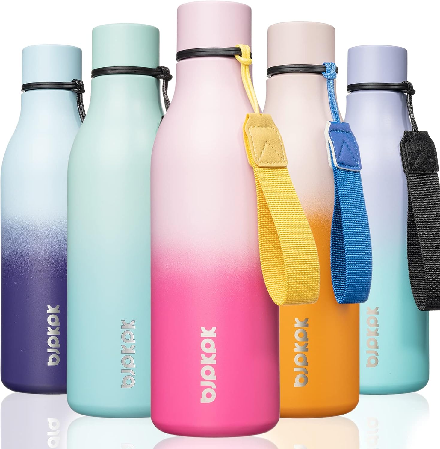 Detalle de BJPKPK insulated water bottle, 18 oz