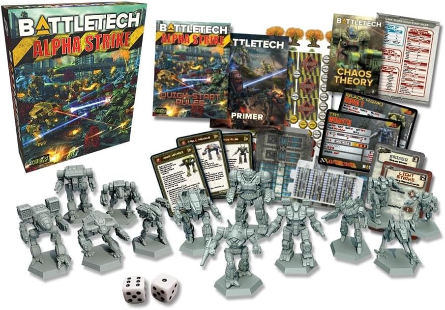 Detalle 2 de Catalyst Game Labs BattleTech Alpha Strike starter set 🎲