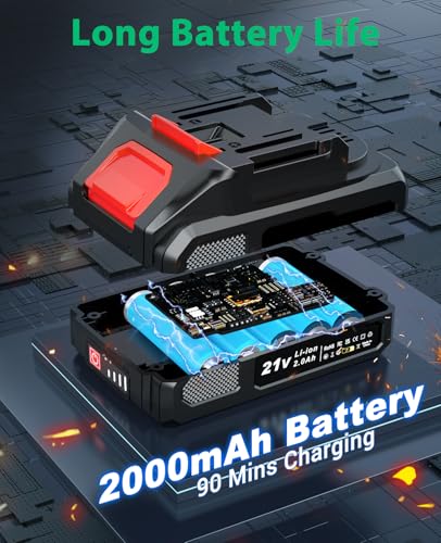 Thumbnail 2 de CEEIGOO Taladro Percutor 21V 🛠️