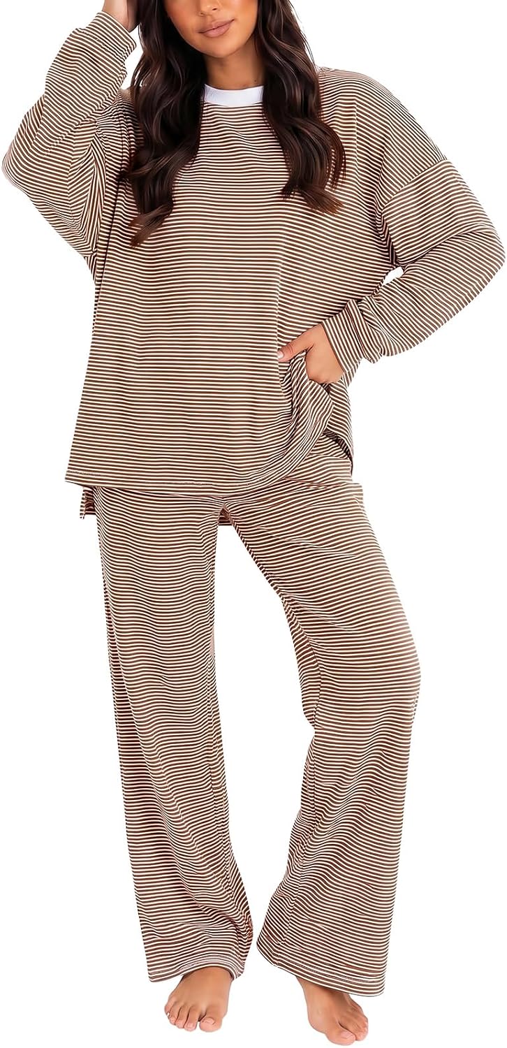Thumbnail 6 de Striped Lounge Set, Cotton