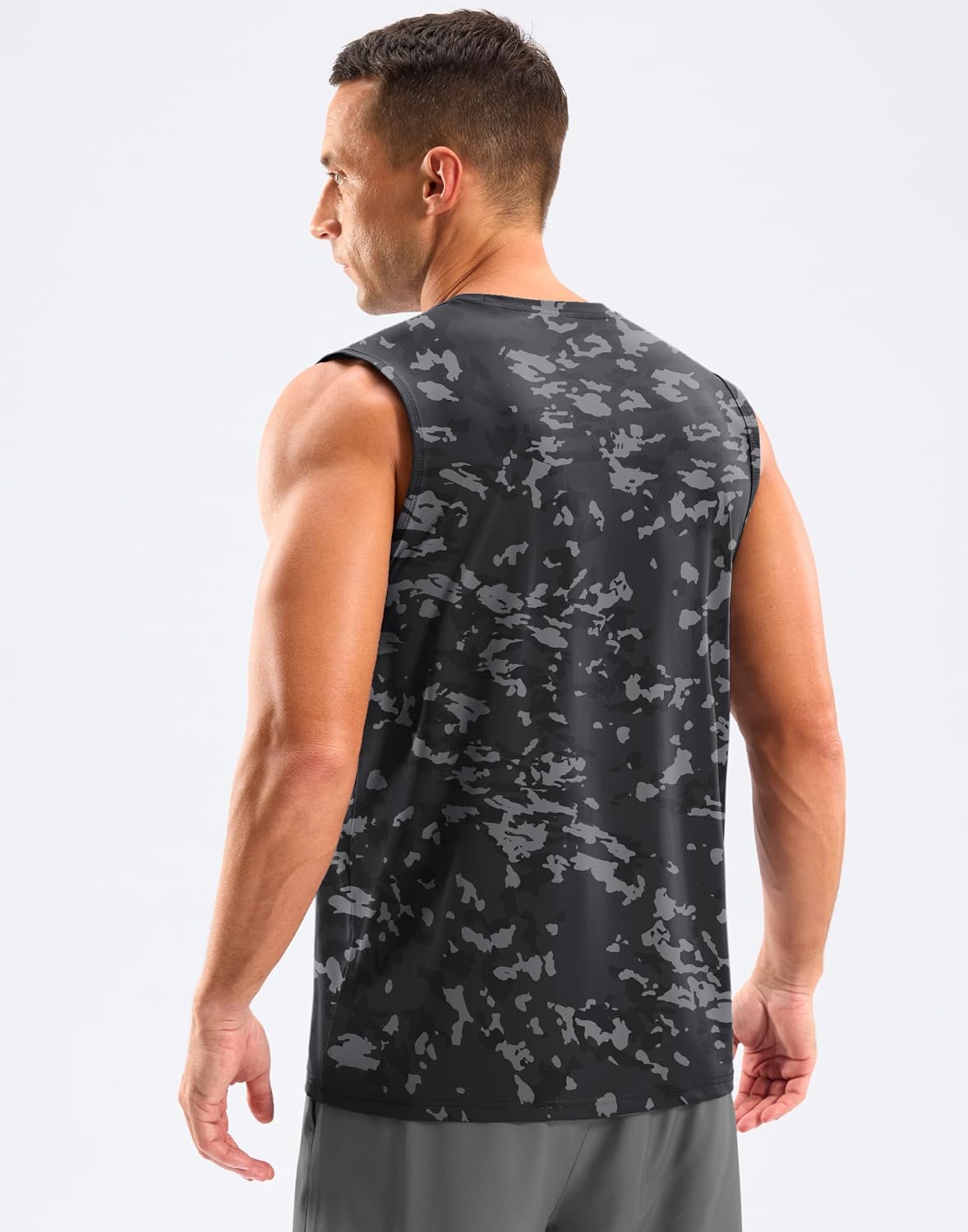 Detalle de Men's Workout Tank Top, Dry Fit
