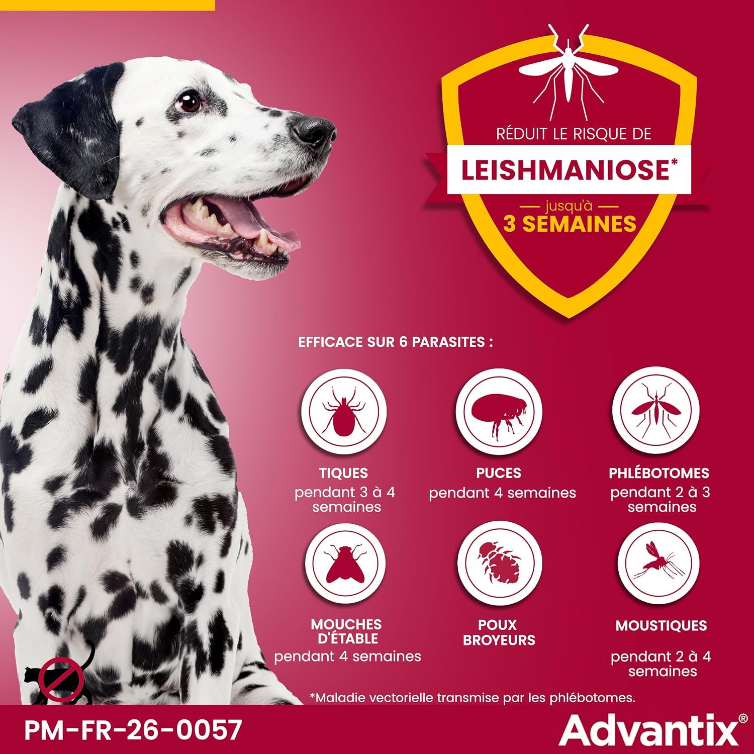 Thumbnail 3 de Advantix Grand Chien 25–40 kg — Pipettes antiparasitaires 4 x 4,0 ml