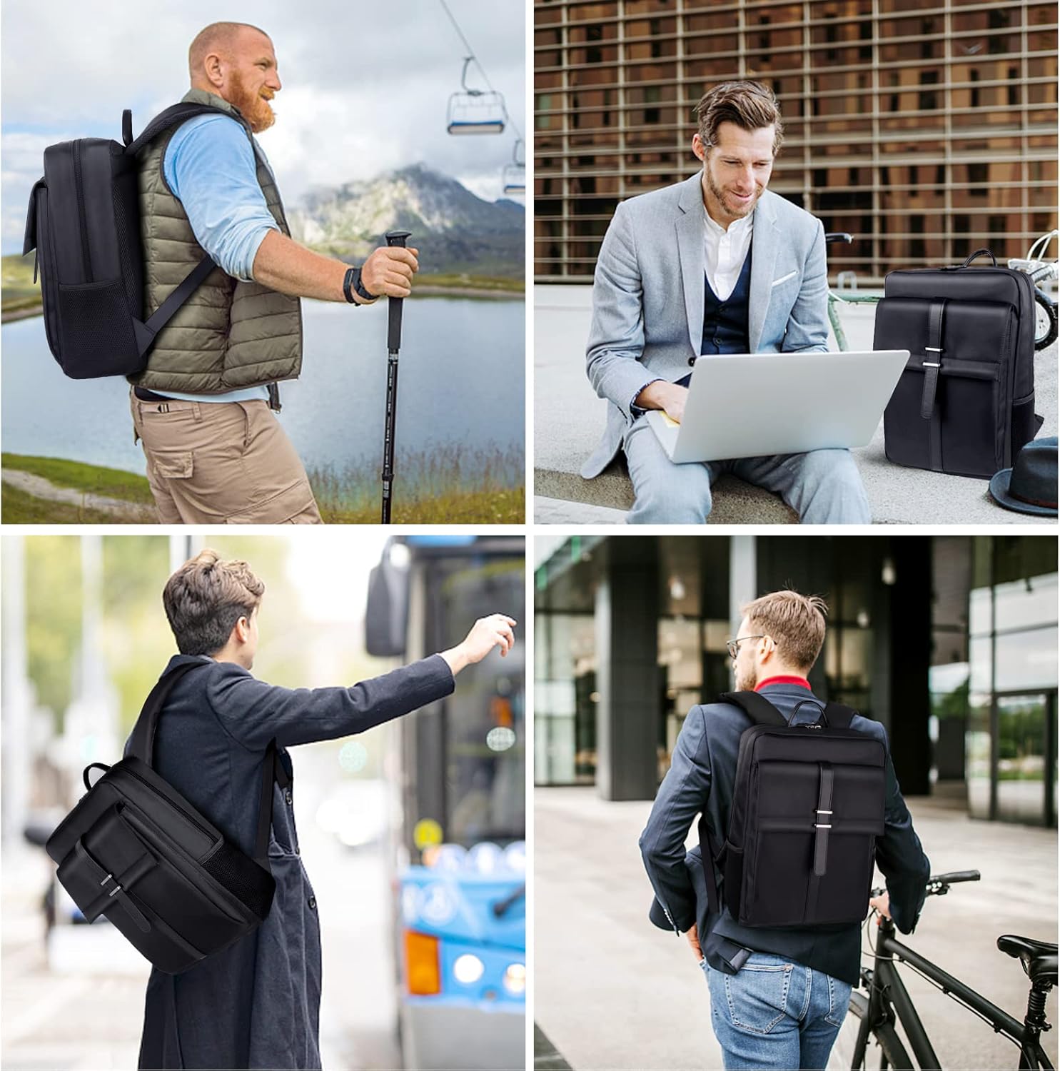 Thumbnail 6 de Dobaly Waterproof Laptop Backpack for 15.6 Inch Laptop – Lightweight, Durable & Everyday Ready