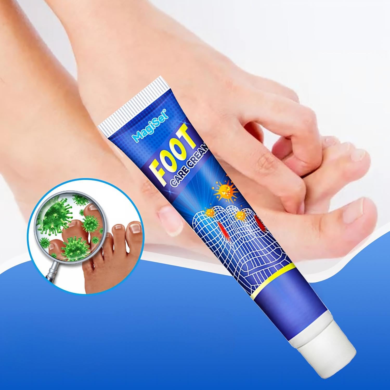 Thumbnail 3 de MagiSel voetverzorgingscrème met tea treeolie en kruidenextracten, 20 g
