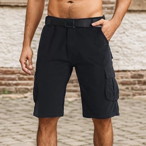 Thumbnail 1 de APTRO Mens Cargo Combat Shorts CS05 42 Black
