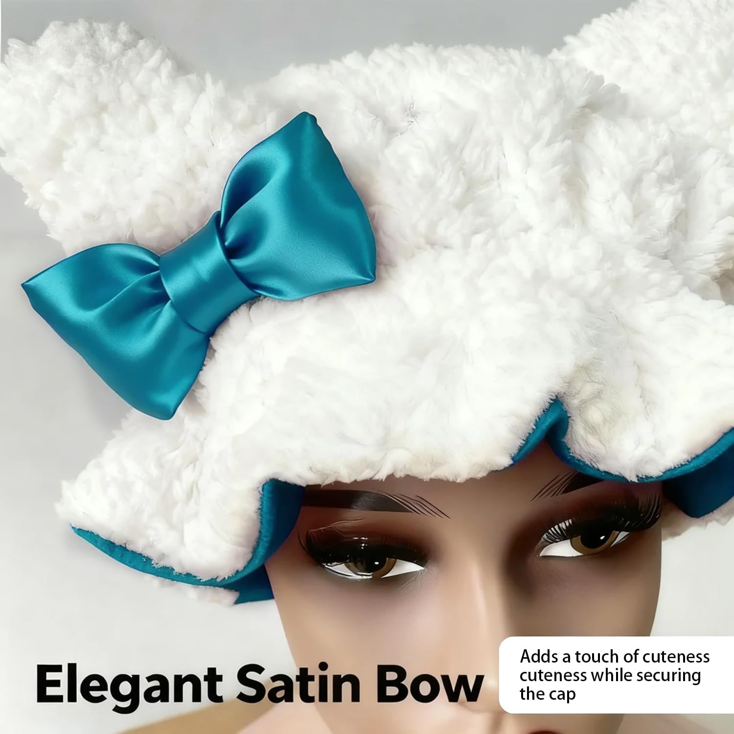 Detalle 2 de Etcial Sleep Bonnet with Satin Lining