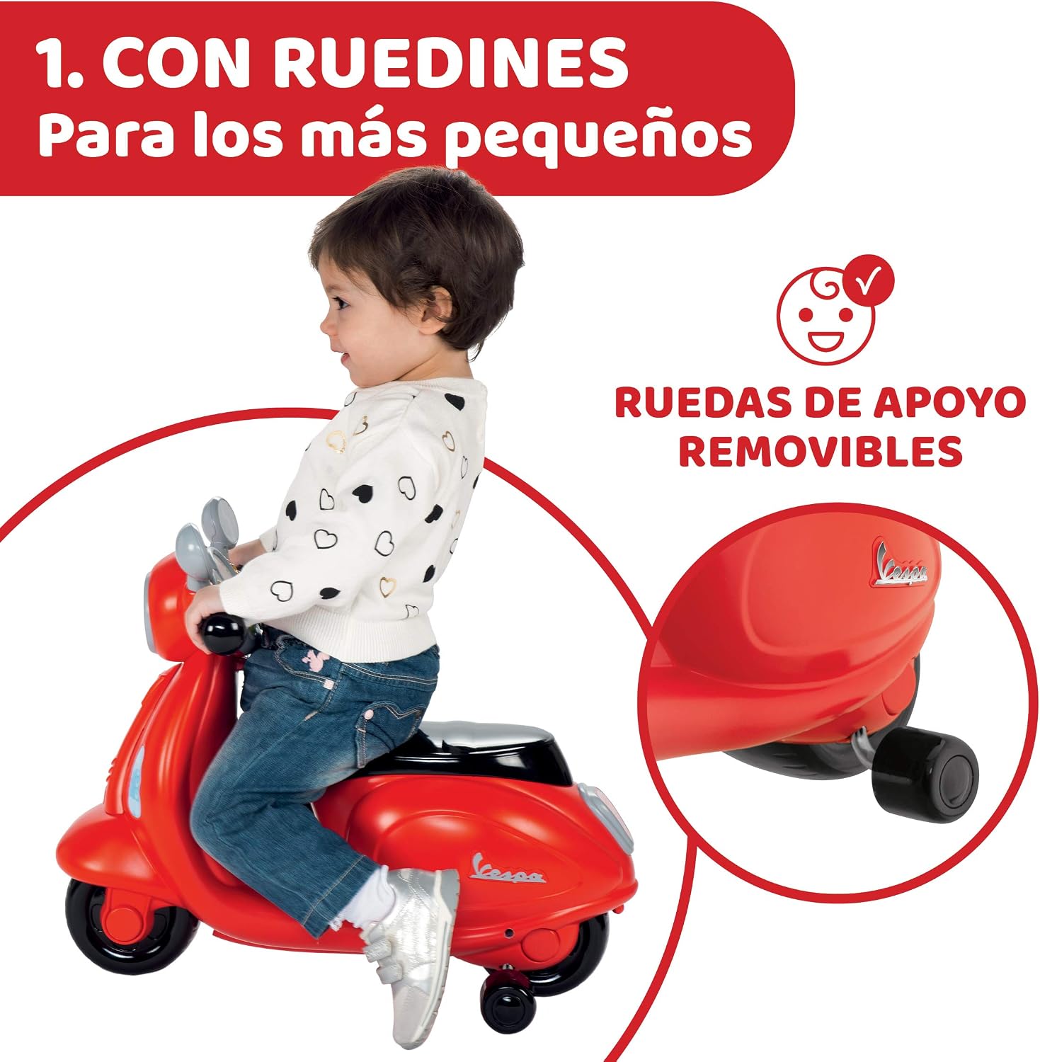 Thumbnail 2 de Chicco Vespa Primavera moto correpasillos