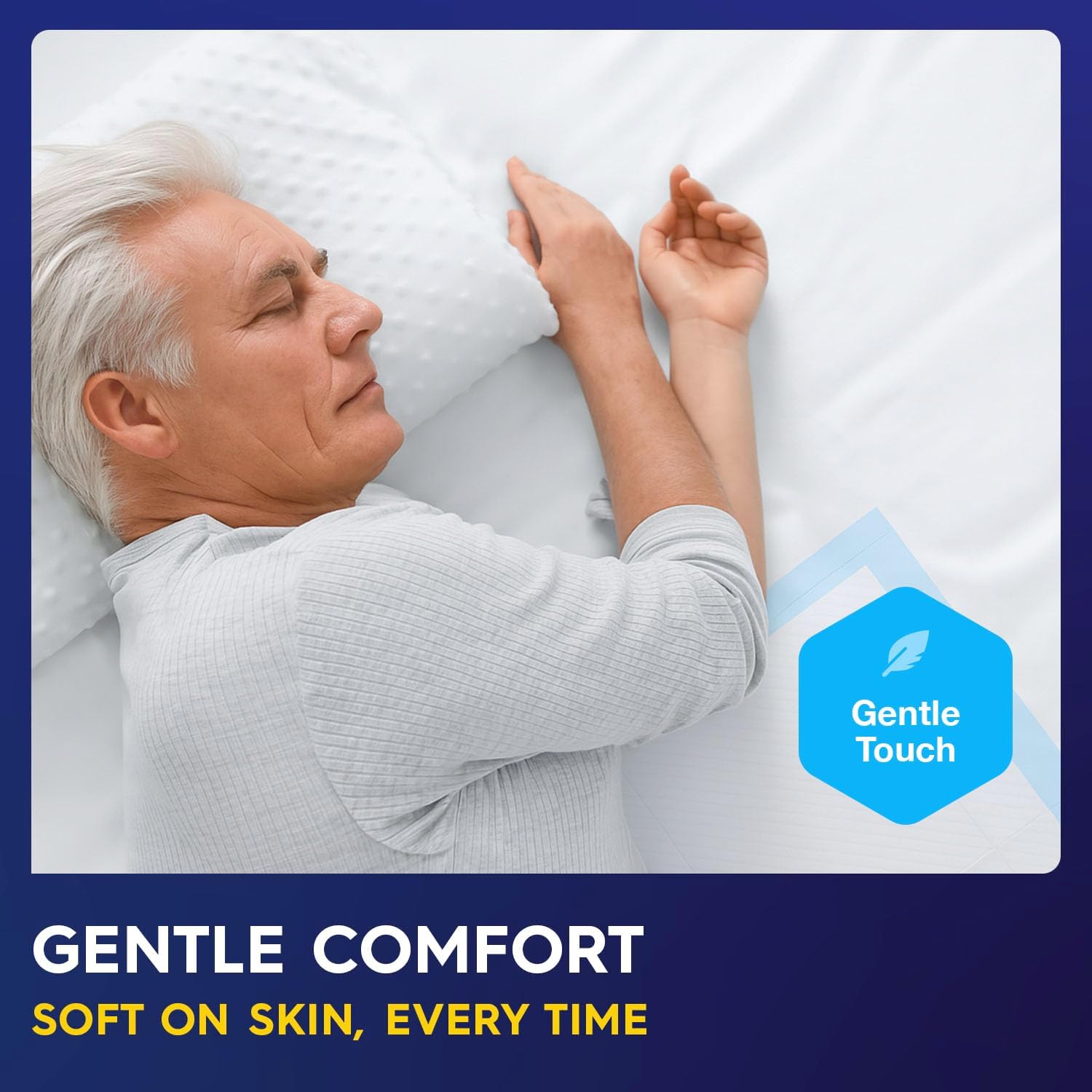 Detalle 2 de 50 x PULP Incontinence Underpads XXXL 36" x 36" – Ultra-Absorbent Disposable Bed Pads