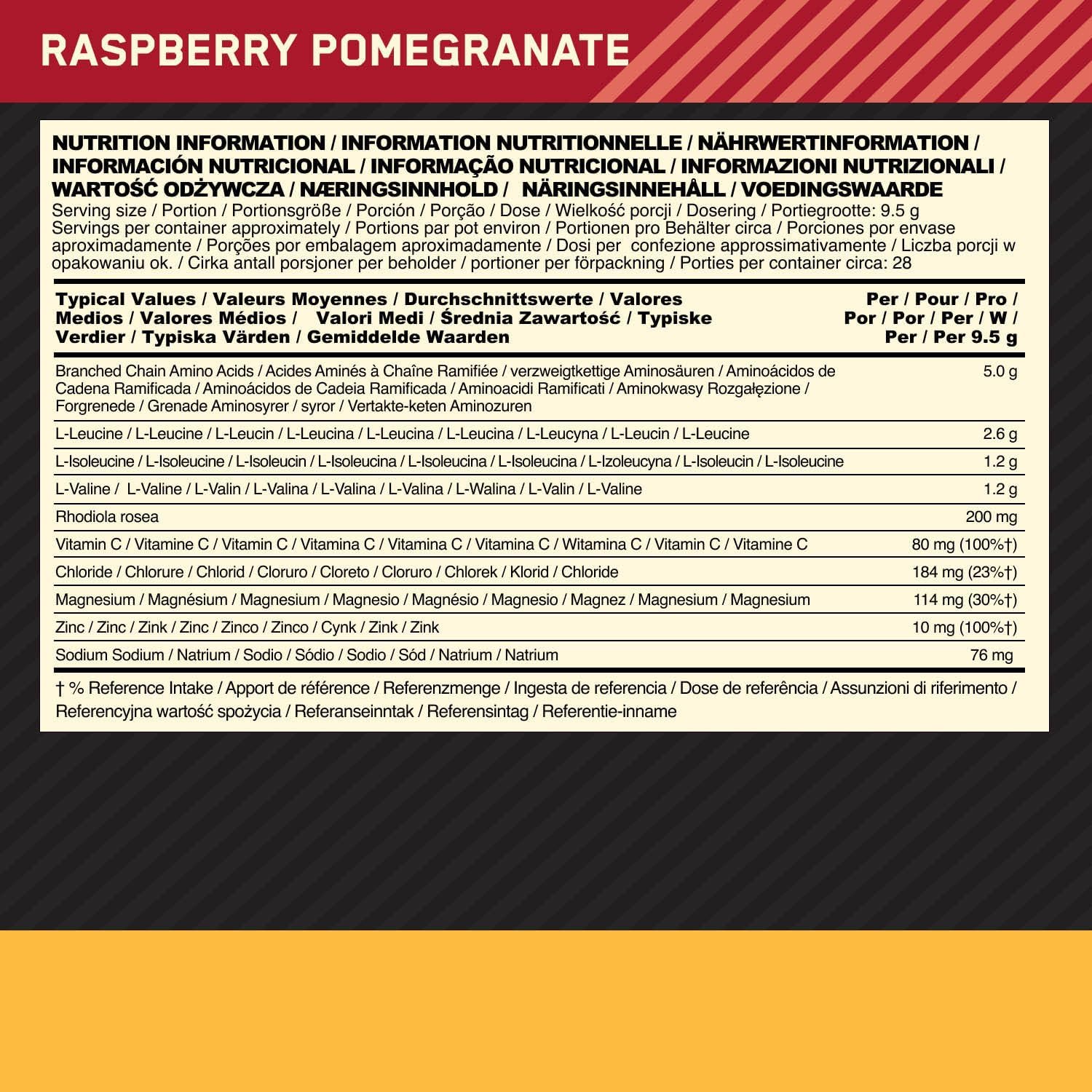 Thumbnail 6 de Optimum Nutrition Gold Standard BCAA 266 g 🥤