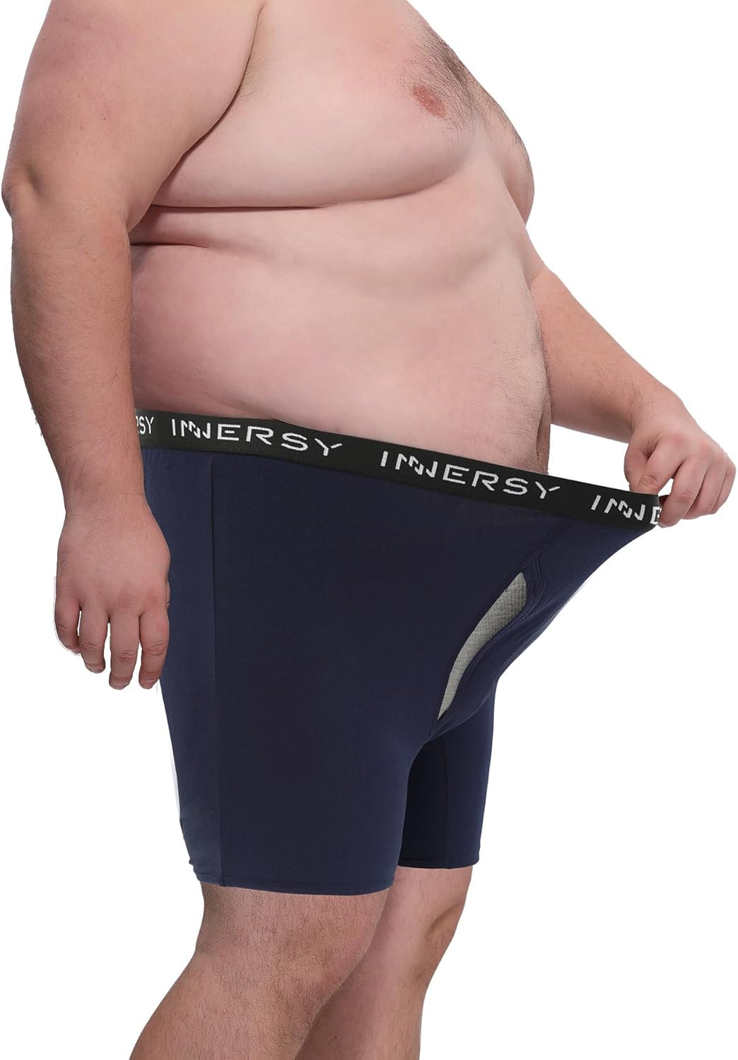 Thumbnail 2 de INNERSY Men's Big and Tall Boxer Briefs 4-Pack