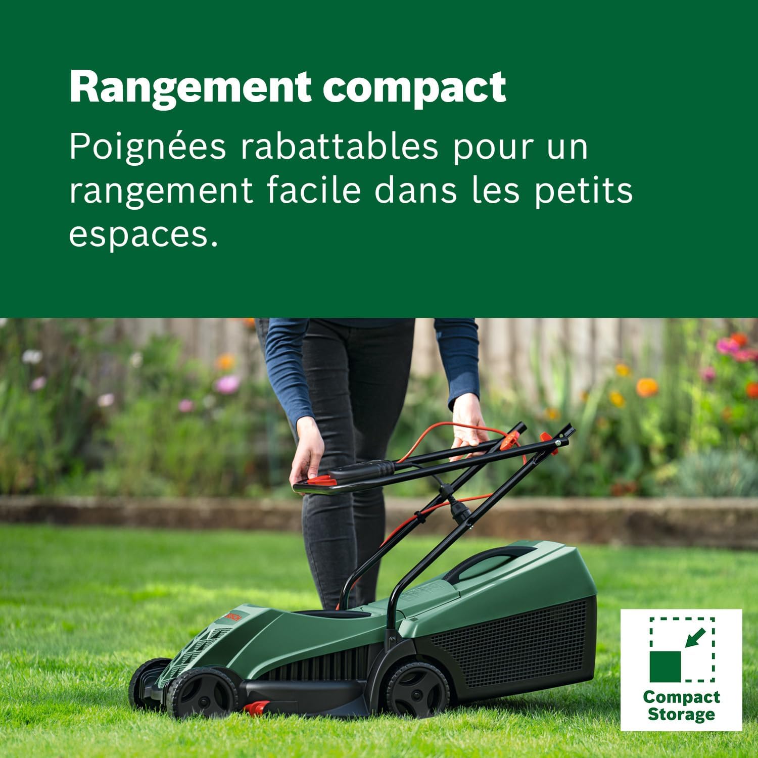 Thumbnail 4 de Bosch EasyRotak 32-235 – Tondeuse à Gazon Filaire 32 cm pour Petits Jardins