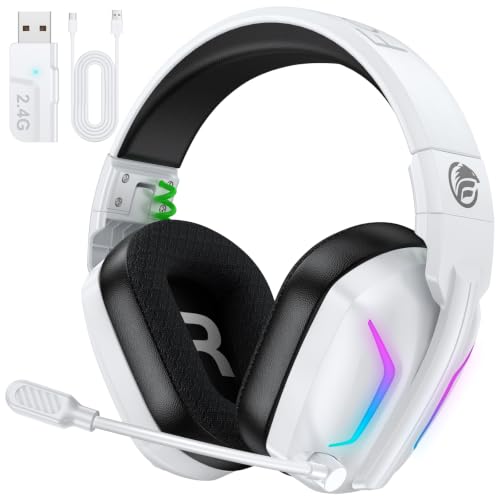 Detalle de Fachixy FC300 Wireless Gaming Headset for PS5, PS4, PC, Switch & Mac
