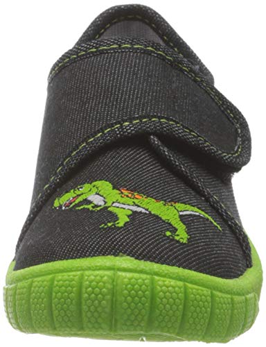 Detalle de Superfit Jungen BILL Hausschuhe – Schwarz 0010