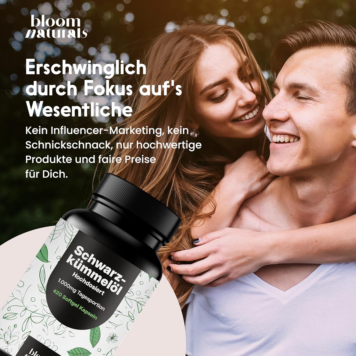 Thumbnail 5 de Bloom Naturals Schwarzkümmelöl Hochdosiert 420 Softgel