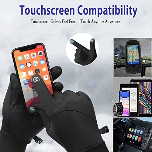 Detalle 2 de CRAZY SHARK Winter Thermal Gloves — Touchscreen Cycling Gloves